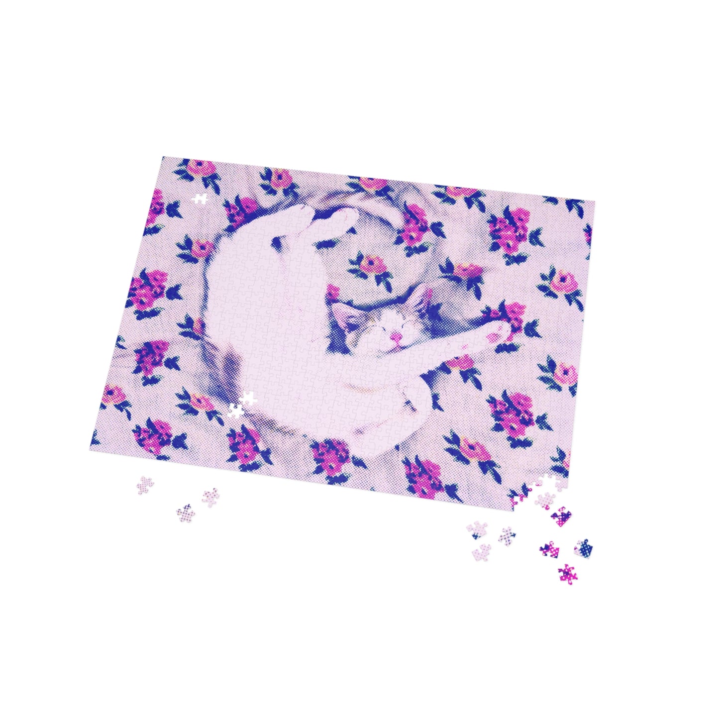 Sleepy Cat Jigsaw Puzzle
