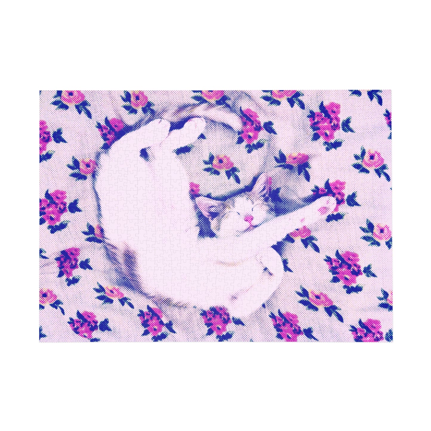 Sleepy Cat Jigsaw Puzzle