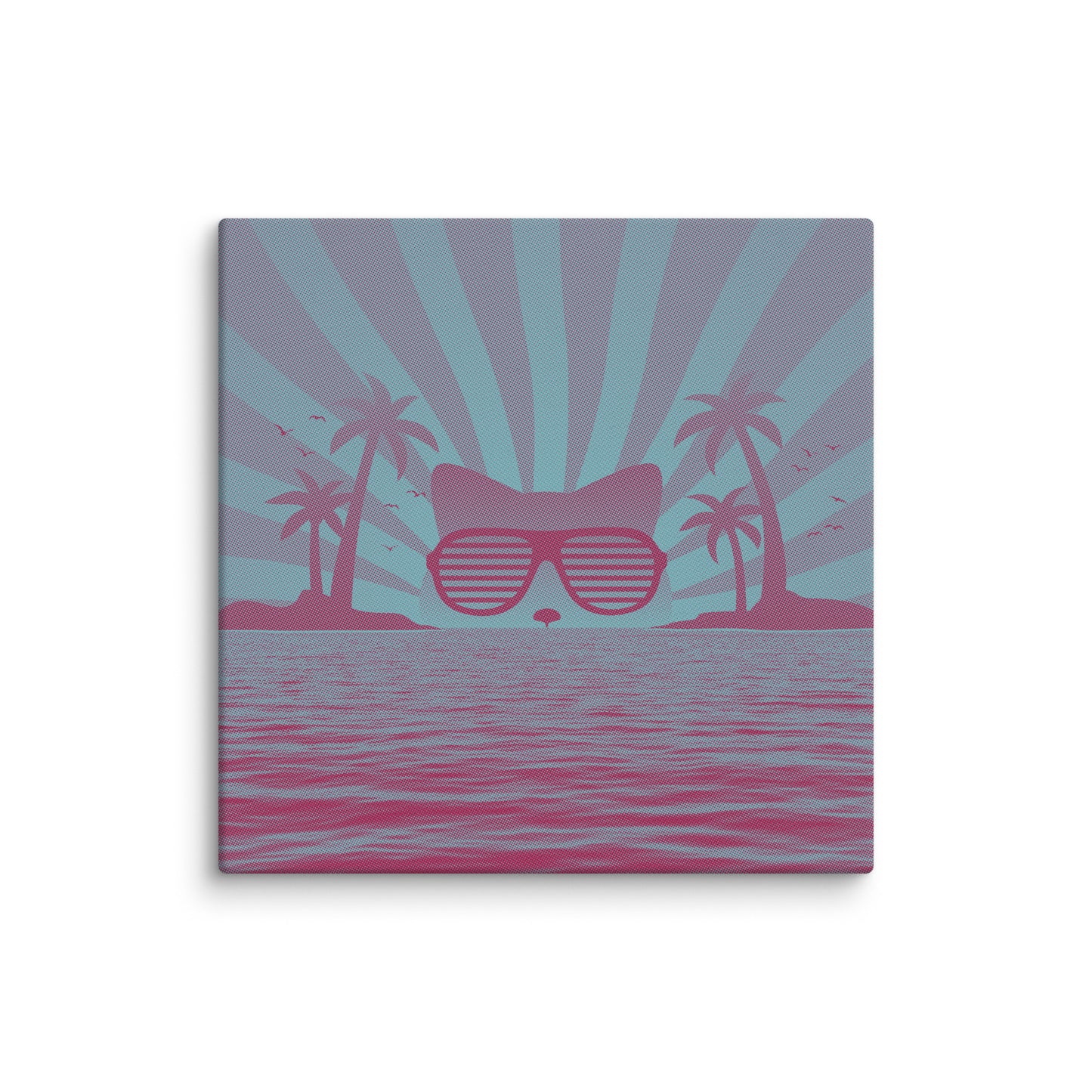 Sunset Cat Canvas
