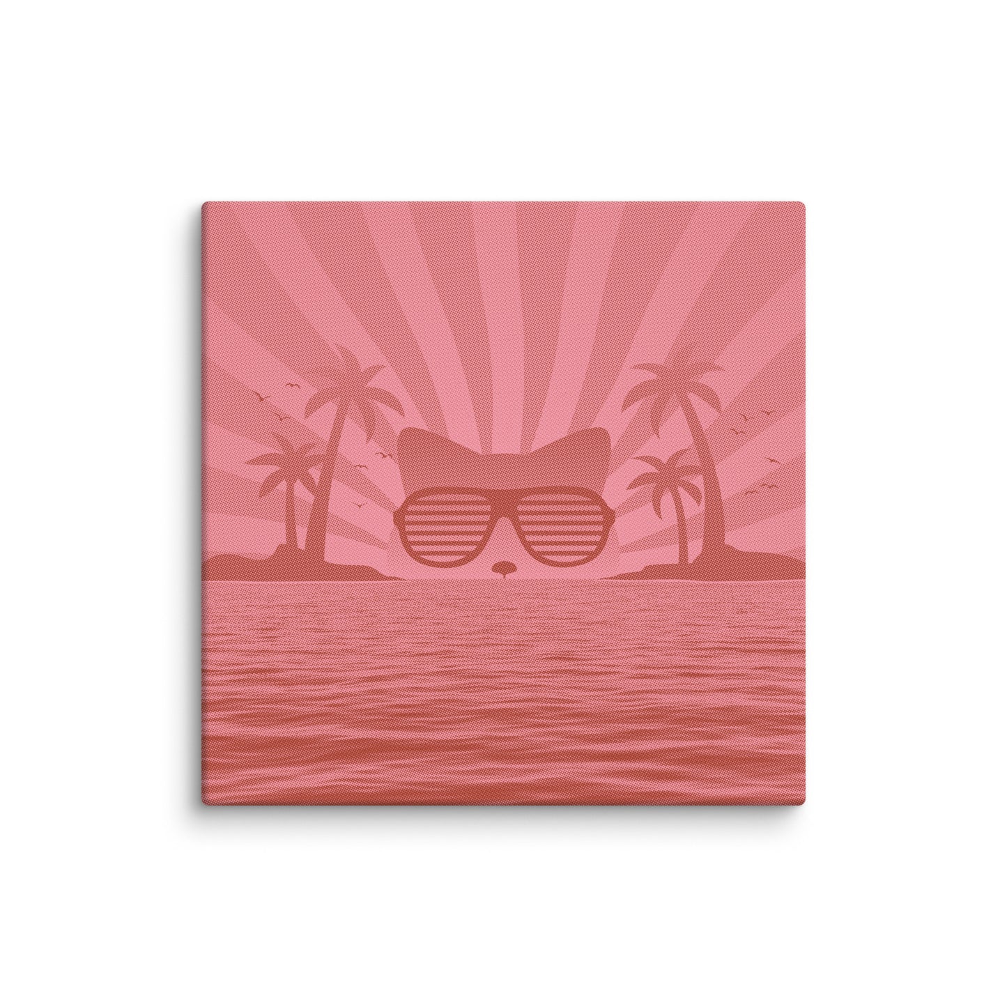Sunset Cat Canvas
