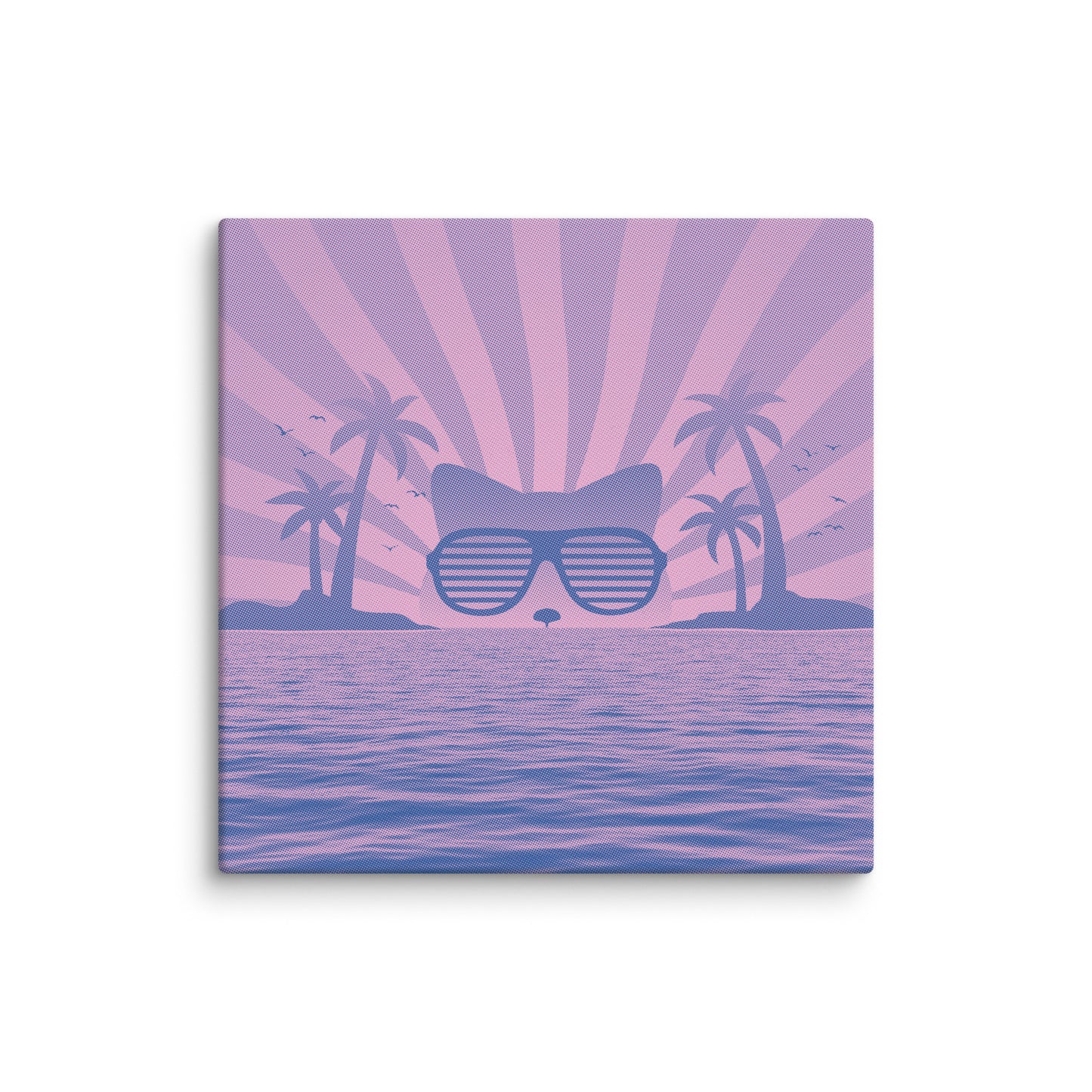 Sunset Cat Canvas