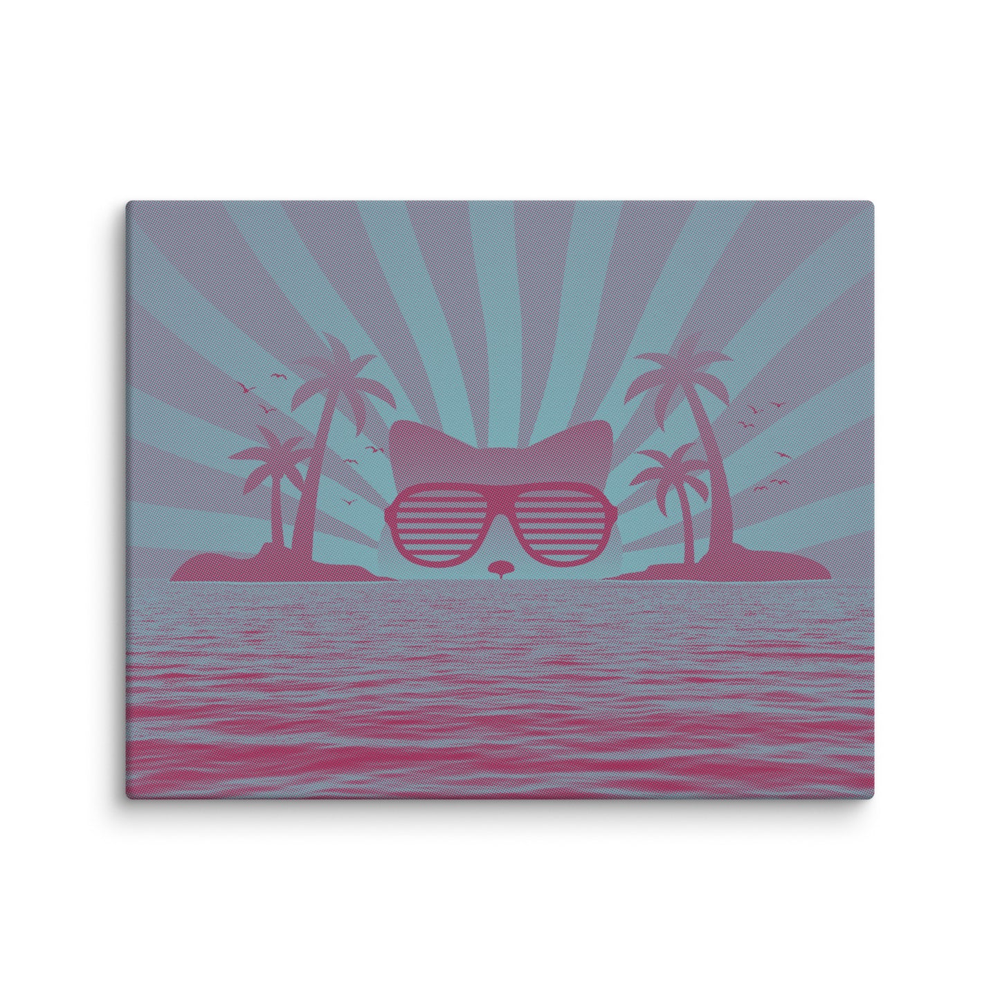 Sunset Cat Canvas