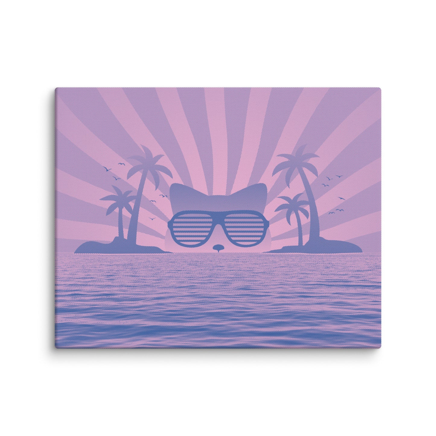 Sunset Cat Canvas