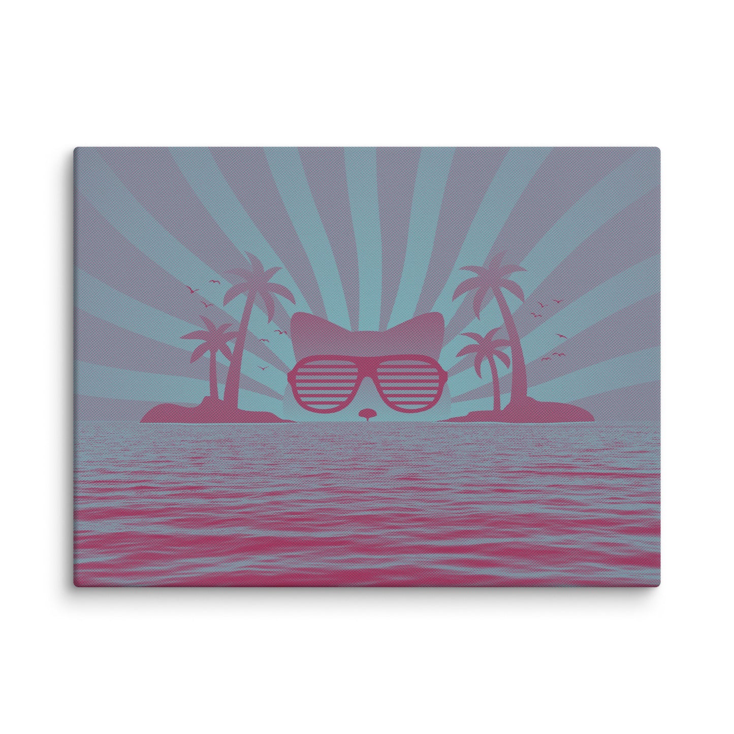 Sunset Cat Canvas