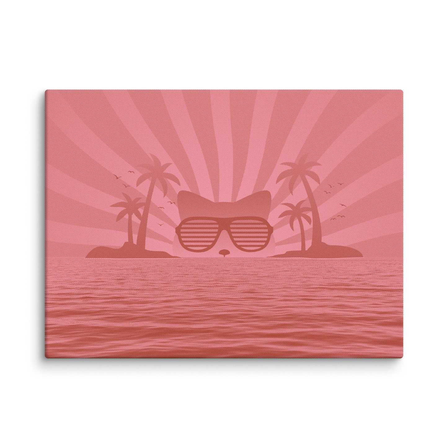 Sunset Cat Canvas