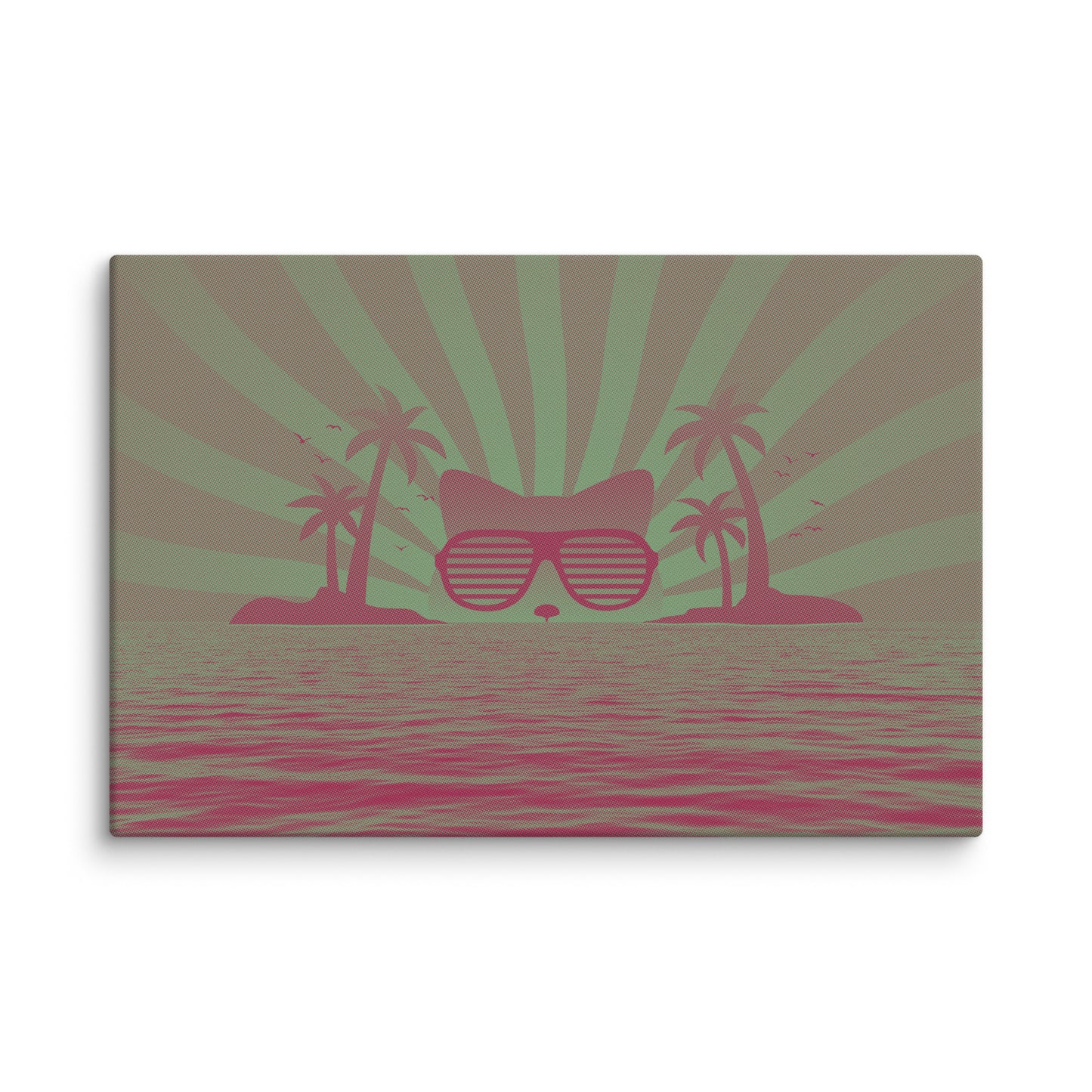 Sunset Cat Canvas
