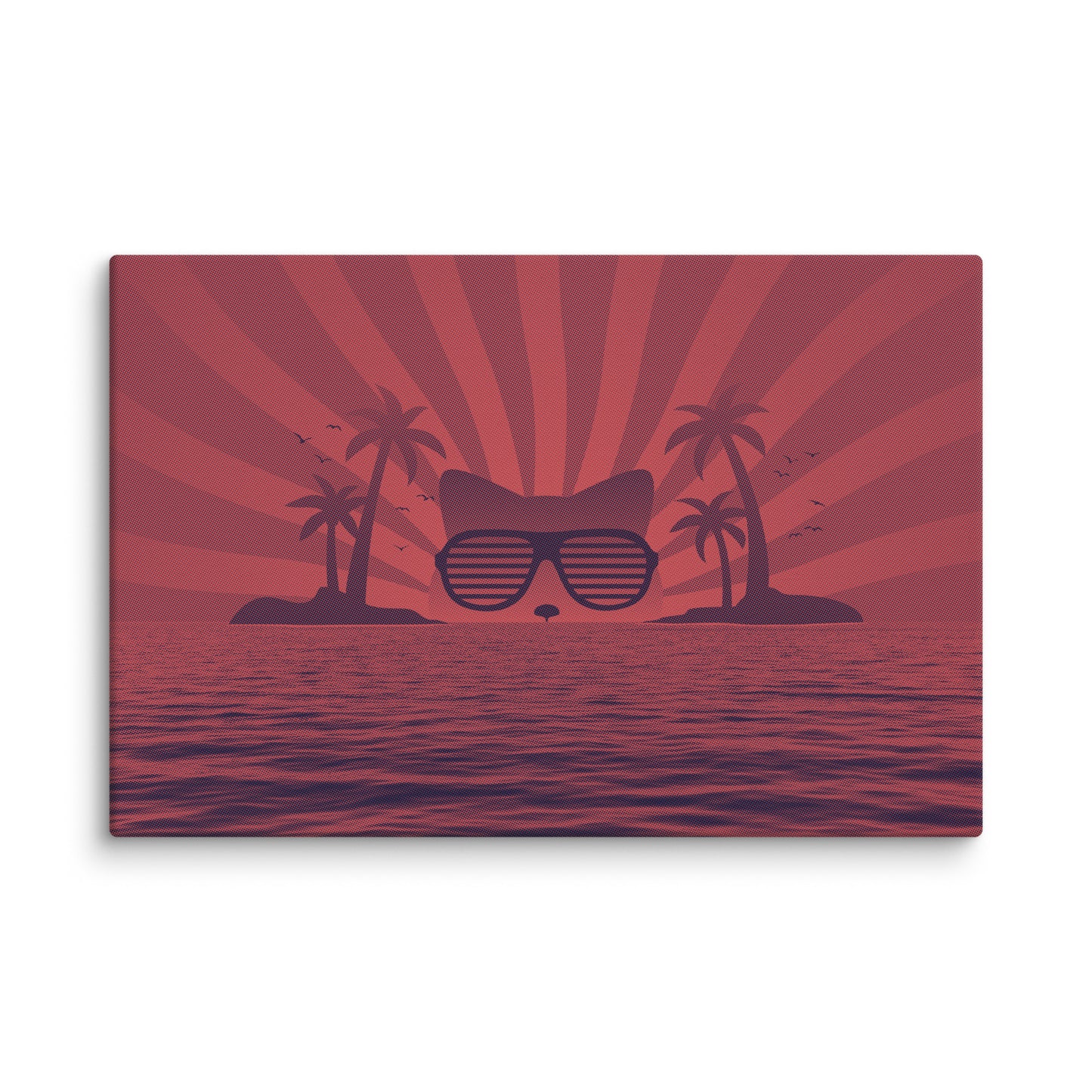 Sunset Cat Canvas