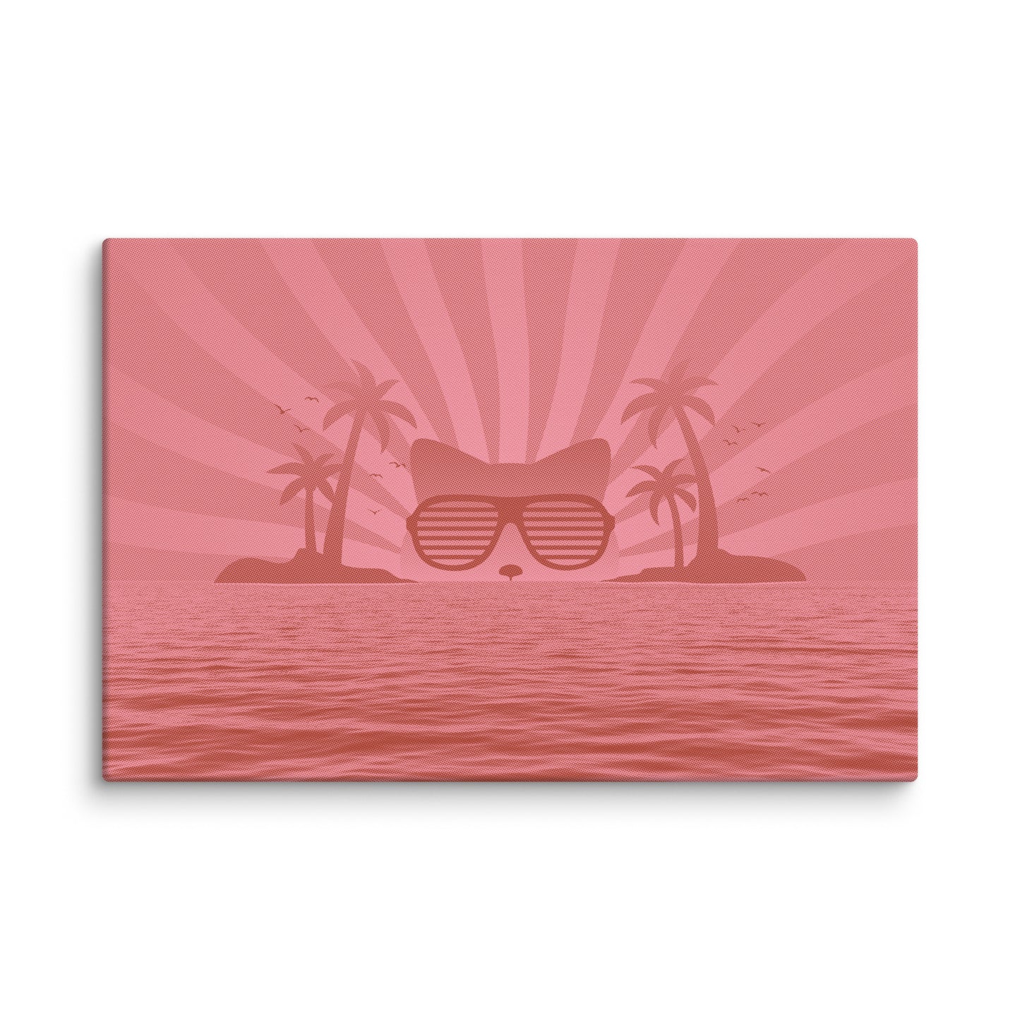 Sunset Cat Canvas