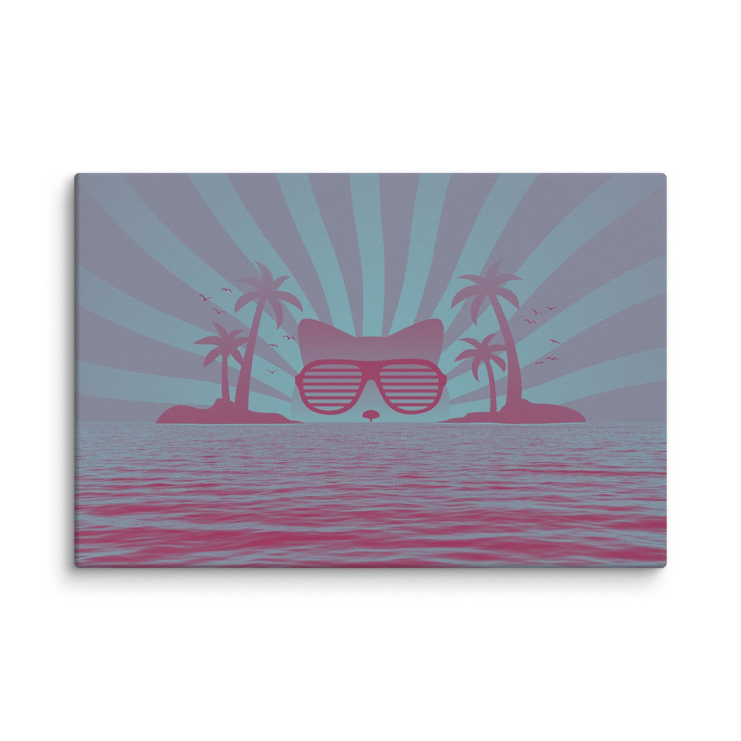 Sunset Cat Canvas