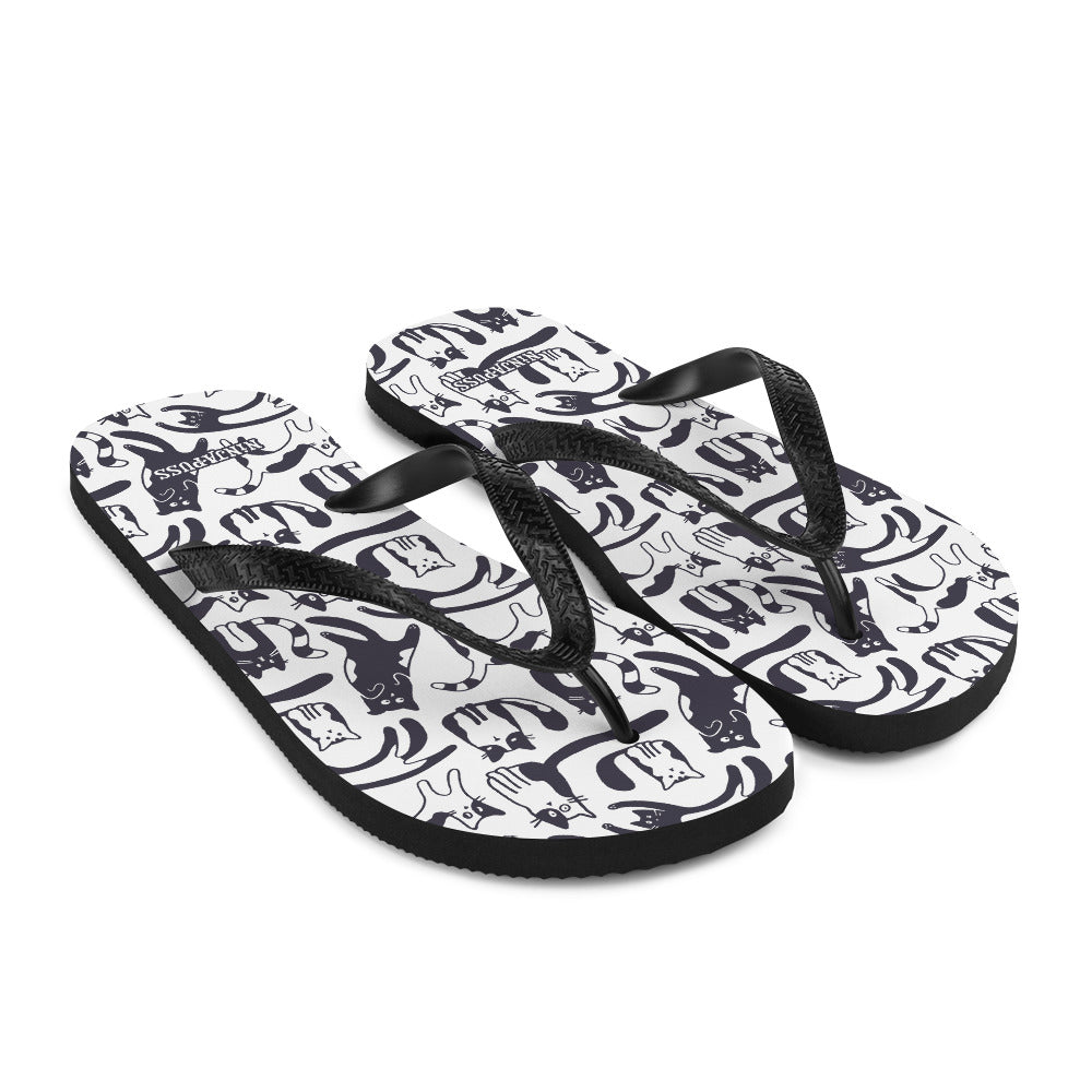 Fun Cats Flip-Flops
