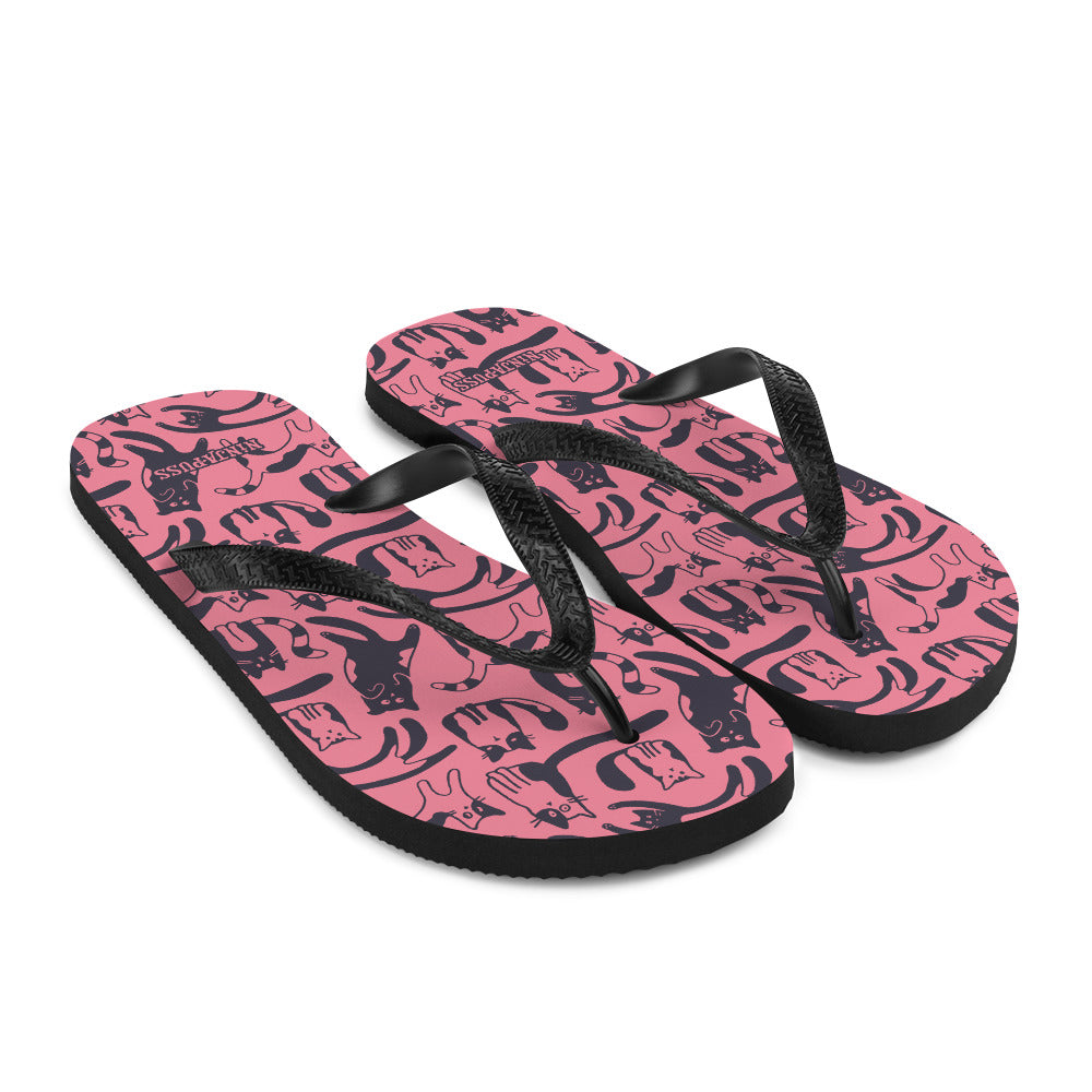 Fun Cats Flip-Flops