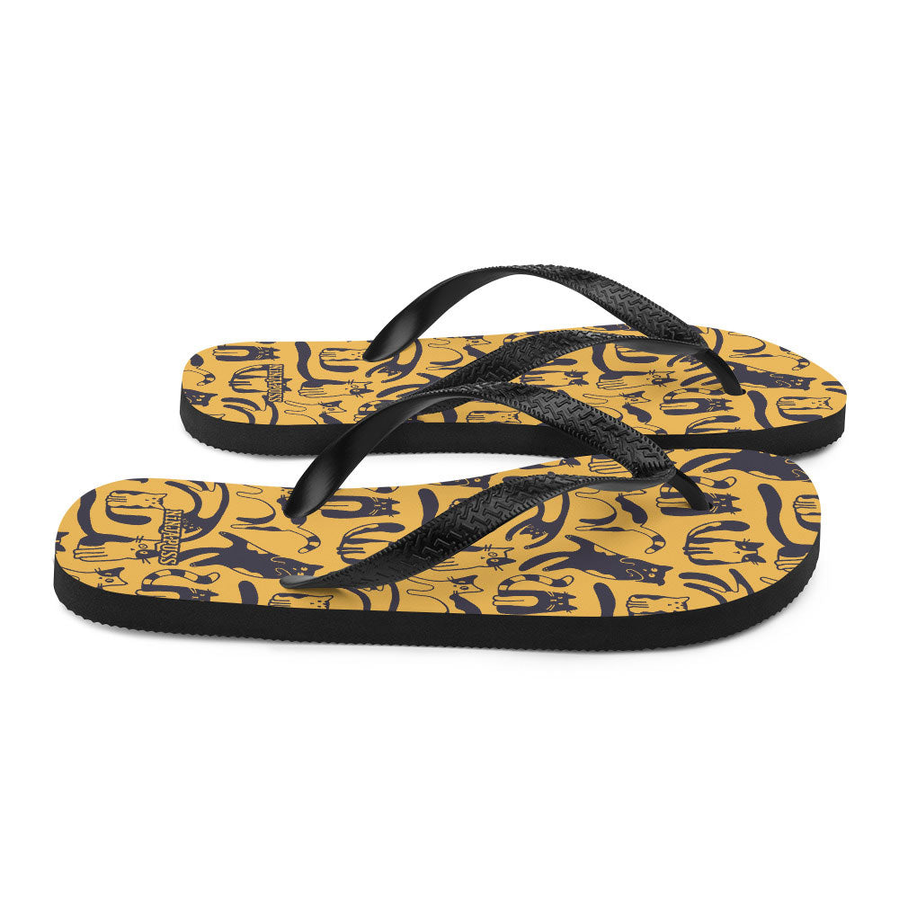 Fun Cats Flip-Flops