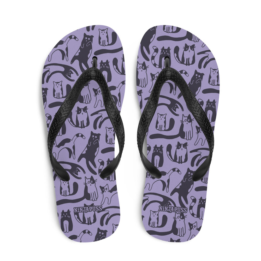 Fun Cats Flip-Flops