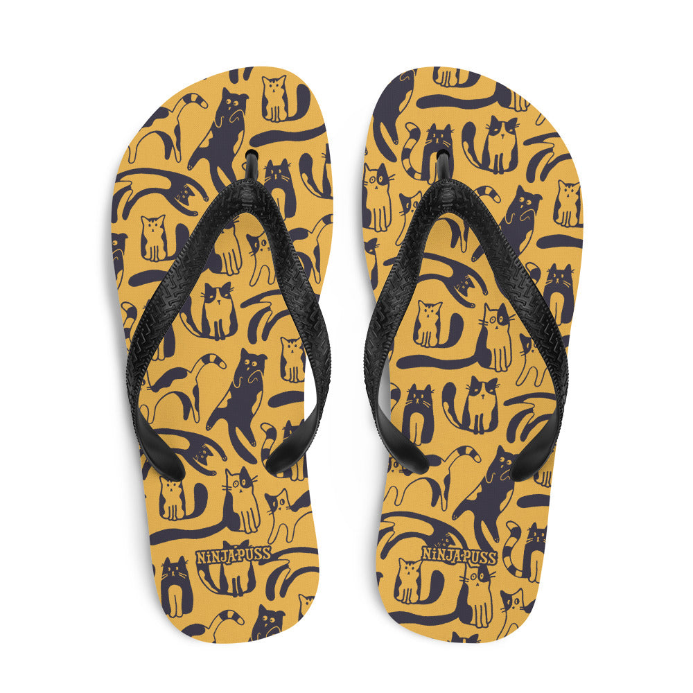 Fun Cats Flip-Flops